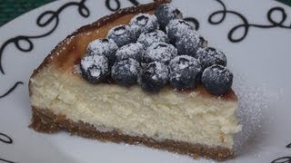 Baked Cheesecake Recipe [upl. by Nawuj]