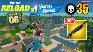 Fortnite Reload  High Kill Solo vs Squads OG Gameplay Keyboard amp Mouse [upl. by Anehta44]