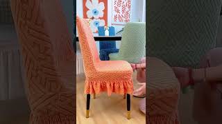 The seersucker chair cover is full of luxury cool and comfortable [upl. by Ailahs]