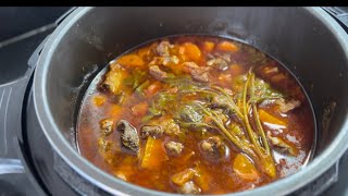 Pressure cooker oxtail recipe  easy oxtail recipe [upl. by Ayotan]