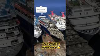 Los desechos del primer mundo El mayor cementerio de barcos en Turquía barcos ship puerto [upl. by Ahsitahs]