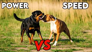 Rottweiler Vs Boxer Dog  Ultimate Dog comparison 2024 [upl. by Etnud560]