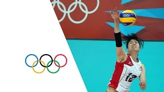 Womens Volleyball Quarter Finals  JPN v CHN  London 2012 Olympics [upl. by Kazue]