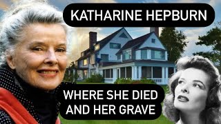 KATHARINE HEPBURN  Where She Died and Her Grave  Visiting her Home in Old Saybrook Connecticut [upl. by Normy611]