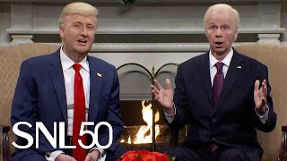 Trump and Biden Meeting Cold Open  SNL [upl. by Attey]