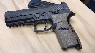 Overview Sig Sauer P320 Full Size  TALON Grips [upl. by Auos]