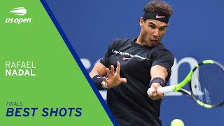 Rafael Nadals Best Shots  US Open Finals [upl. by Brogle]