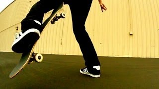 HOW TO BACKSIDE 180 NO COMPLY THE EASIEST WAY TUTORIAL [upl. by Sephira]