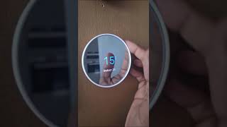 How to Operate Google Nest Thermostat 2020 [upl. by Retha883]