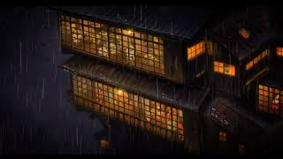 The Bath House Nights of Rain Ambience 🤍 Spirited Away [upl. by Noseaj]