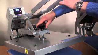 Stahls Hotronix Auto Open Clam Heat Press Features and Benefits [upl. by Cypro]