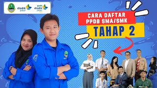 PPDB JABAR 2024 TAHAP 2 [upl. by Nanreik]