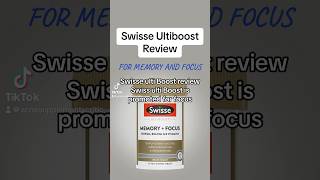 Swisse Ultiboost Memory  Focus Review [upl. by Aletsirc]