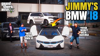 JIMMYS NEW CAR BMW I8  LANDCRUISER V8 DELIVERY  GTA 5 PAKISTAN [upl. by Einafets]