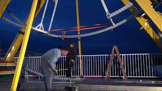 Set uptear down video of the Ferris Wheel NEW DESIGN 2017 by LunaPark Rides [upl. by Reinhold]