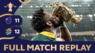 World Cup Champions crowned  New Zealand v South Africa  Rugby World Cup 2023 FINAL  Full Match [upl. by Ylluz]