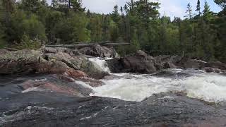 Upper Sand River Falls Ontario Canada [upl. by Tiffie200]