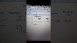 Calculo del Monto de un Plazo Fijo UVA SHORTS [upl. by Linetta]