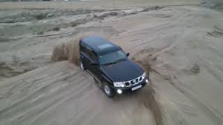 Nissan Patrol Y61 48 on the sand [upl. by Mannes]