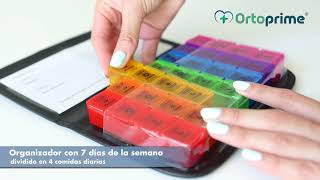 OrtoPrime Pastillero Semanal con Estuche [upl. by Ann-Marie]