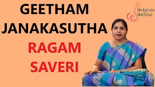 Geetham  Janakasutha  Ragam  Saveri [upl. by Bunder380]