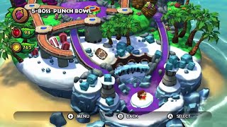 Donkey Kong Country Tropical Freeze  5Boss Punch Bowl [upl. by Cassi]