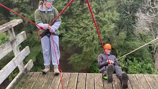 Staff climbing and abseiling training 2024 [upl. by Prestige]