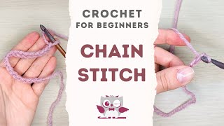 How to Chain Stitch Crochet for Beginners [upl. by Ahseket]