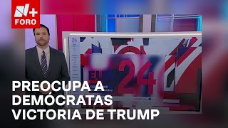 Esto es lo que más preocupa a los demócratas con victoria abrumadora de Trump  Hora21 [upl. by Nitniuq77]