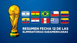 Resumen de la Fecha 12 de las Eliminatorias Sudamericanas La última fecha del año 2024 V [upl. by Morgun234]