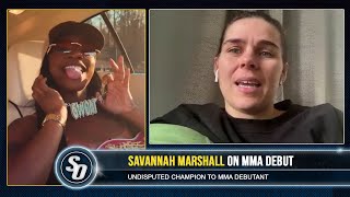 CLARESSA SHIELDS CAN WALK ME OUT  Savannah Marshall ready for MMA DEBUT [upl. by Ut318]