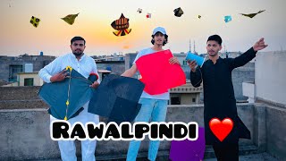 2025 friday kite flying in Rawalpindi ❤️talaljatoi100k ney mukhalifoon ko rulaaa dia 😭 [upl. by Atsirc]