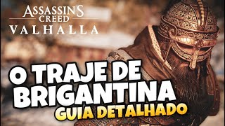 O INCRÍVEL TRAJE DE BRIGANTINA EM ASSASSINS CREED VALHALLA  LOCALIZAÇÃO DETALHADA [upl. by Stoneman635]