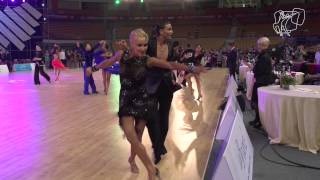 Langella  Moshenska ITA  2014 GS LAT Wuhan R2 J  DanceSport Total [upl. by Acinod]