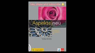 Aspekte neu B2 Arbeitsebuch Audio39 k8 Modul3 F6learndeutschgermanvideoytlearningdtodo [upl. by Llehcram]