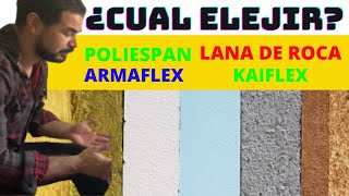 🔇QUE MATERIAL AISLANTE UTILIZAR PARA AISLAR PAREDES DEL RUIDO  TIPOS DE AISLAMIENTOS ACUSTICOS [upl. by Melvena]