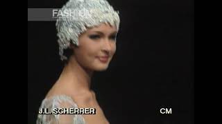 quotJean Louis Scherrerquot Autumn Winter 1995 1996 Bridalwear by FashionChannel [upl. by Anemaj364]