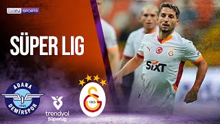 Adana Demirspor vs Galatasaray  SÜPERLIG HIGHLIGHTS  083124  beIN SPORTS USA [upl. by Evanne]