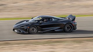 Porsche 9912 GT3 RS vs McLaren 765LT at Laguna Seca  Serge Track Days GT3RS [upl. by Avert]