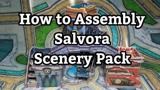 How to Assembly Salvora Technopole Scenery Pack by Corvus Belli [upl. by Rozella863]