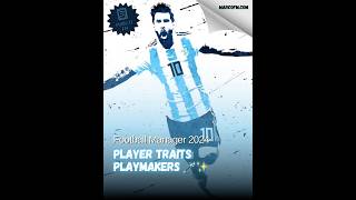 FM24 Playmaker Traits 🪄✨ FM24 FM FootballManager MarcoFMTips Shorts [upl. by Bechler]