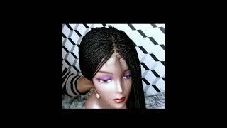 How To DIY Micro Mini Ombre Twist Million Braids Wig Making Tutorial [upl. by Alenson]