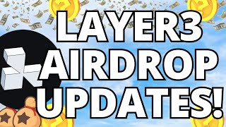 Layer3 Airdrop News Layer3 Launchpad soon [upl. by Brill]