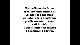 Rispondo a p Faré che si è fatto irretire dalle falsità di A Cionci [upl. by Fine]