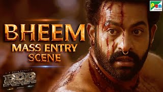 Jr NTR Entry Scene  RRR Hindi  Ram Charan Ajay Devgn Alia Bhatt  SS Rajamouli [upl. by Aihtibat]