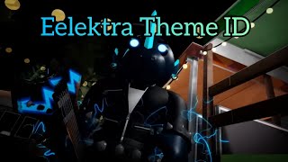 quotEelektra Themequot Roblox Piggy id [upl. by Corb]