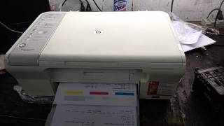 AUTO TESTE HP DESKJET F4280 [upl. by Yasibit465]