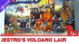 LIVE CONSTRUCTION LEGO Nexo Knights  Jestros Volcano Lair 15 Français [upl. by Swehttam]