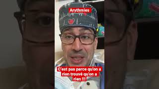 Arythmies  rien trouvé  Pensez montres connectées [upl. by Conlon]