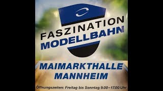 Messerundgang 2019 Faszination Modellbahn Mannheim [upl. by Adley734]